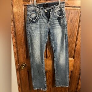 Men’s Buckle Black Fit No.3 BootLeg Jeans